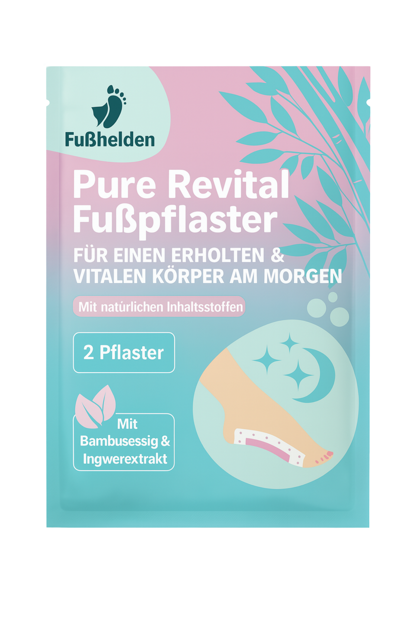 12er Tray Fußhelden® Pure Revital Fußpflaster