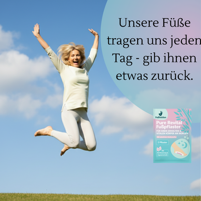 12er Tray á 2 x Fußhelden® Pure Revital Fußpflaster - 24 Pflaster