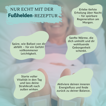 12er Tray á 2 x Fußhelden® Pure Revital Fußpflaster - 24 Pflaster