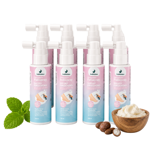 8er Pack Fußhelden® Feuchtigkeits-Fußspray