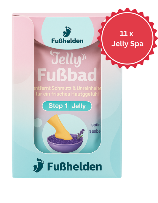 11er Tray Fußhelden® Jelly Spa Lavendel